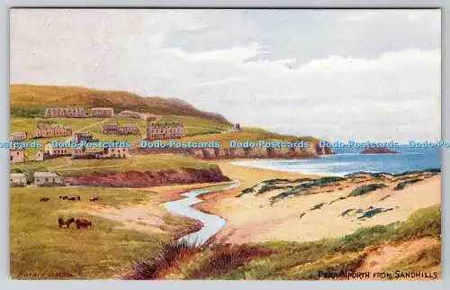 R775746 Perranporth From Sandhills J Salmon Sevenoaks England Harold Lawes