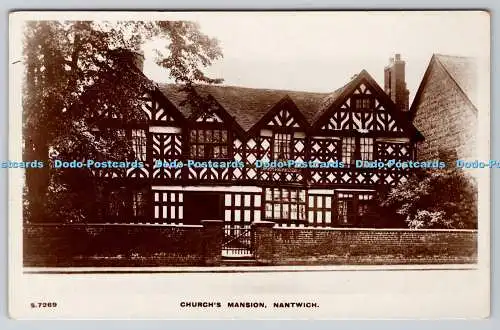 R775779 Nantwich Church Mansion W H S Kingsway Echtfotoserie