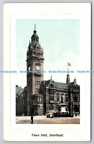 R775793 Sheffield Town Hall A und G Taylor Orthochrome Serie 1908