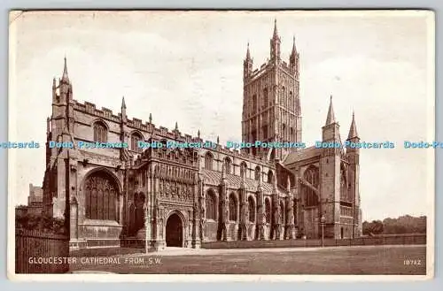 R774160 Gloucester Cathedral from S W Valentine and Sons Ltd Photo Brown