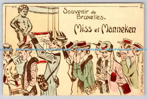 R774198 Souvenir de Bruxelles Miss et Manneken M Marcovici