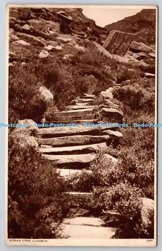 R775868 Llanbedr Römische Treppe Postkarte