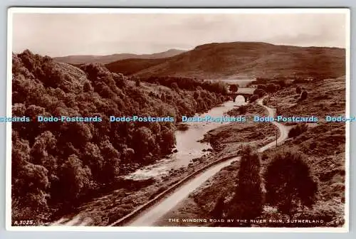 R774233 Sutherland The Winding Road by the River Shin J B White Ltd Best of All