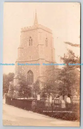 R775915 Watford Parish Church Postkarte