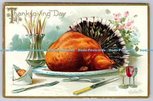 R774266 Thanksgiving Day Raphael Tuck and Sons Serie Nr. 123 R J Reialthy