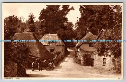 R774339 Cockington Forge Postkarte 1950