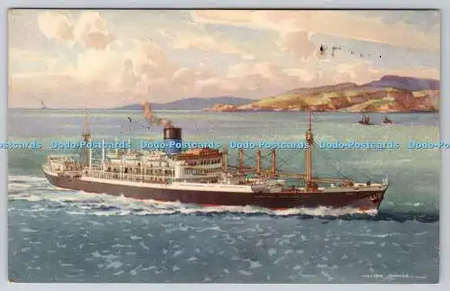 R774390 S S Jason Alfred Holt and Co Blue Funnel Line Walter Thomas