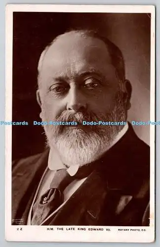 R776199 H M The Late King Edward VII Rotary Photographic Series