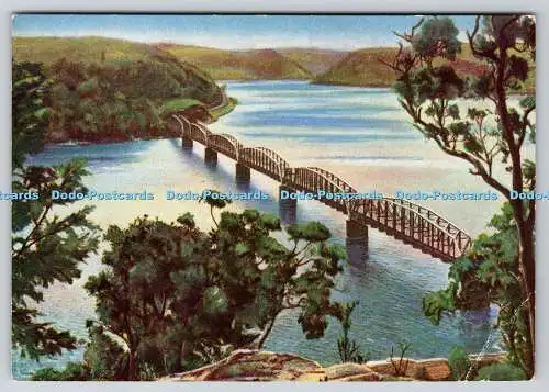 R774543 New South Wales Hawkesbury River Bridge Our Glorious Empire Godfrey Phil