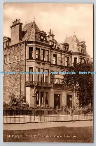 R776248 Edinburgh St Mary Hotel Palmerston Place J Burrow Cheltenham 1933