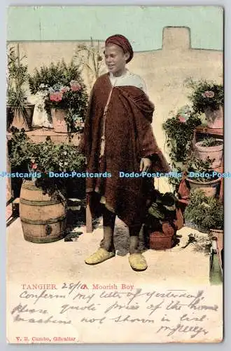 R776339 Tanger A Moorish Boy V B Cumbo Gibraltar