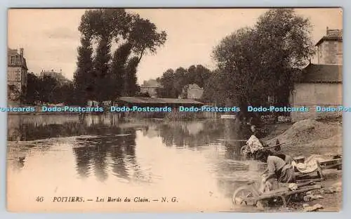 R774771 Poitiers Les Bords du Clain N G Levy Fils et Cie