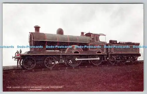 R776671 Viergekoppelter Express-Personenmotor Vorläufer L und N W Eisenbahnbild