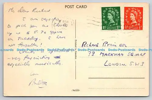 R776681 S S Patricia Schwedischer Lloyd Postkarte