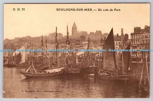 R776692 Boulogne Sur Mer Un Coin du Port E Dejonghe R Pruvost