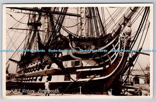 R776725 Portsmouth H M S Victory Photo Precision St Albans English Series RP