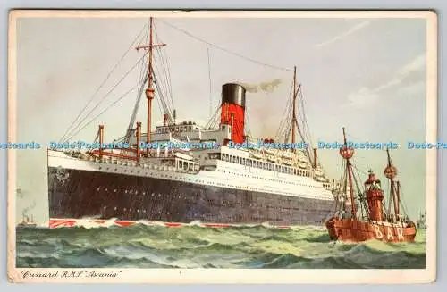 R776729 Cunard R M S Ascania Postkarte