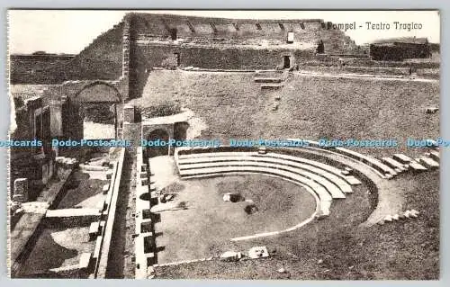 R776746 Pompei Teatro Tragico Domenico Trampetti Napoli
