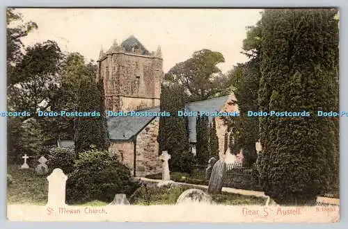 R776786 St Mewan Kirche bei St Austell Stengel 1905