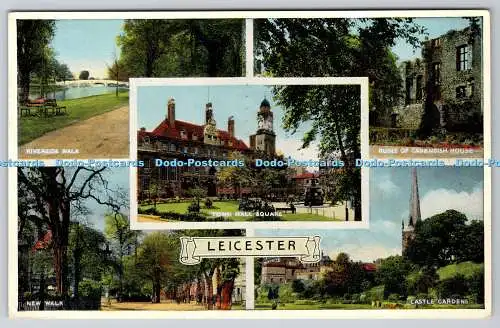 R776810 Leicester Town Hall Square E T W Dennis 1956 Multi View