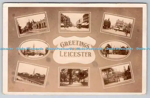 R776815 Grüße aus Leicester 1908 Mehrfachansicht