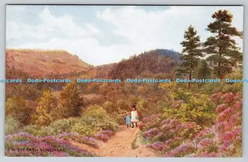 R776833 Hindhead A Bye Path J Salmon Sevenoaks England A R Quinton