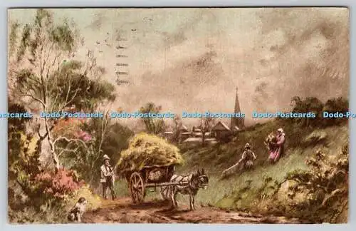 R776868 The Harvest Time F W Savory Bristol England Series No 653 A Clifton Brom