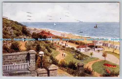 R776875 Felixstowe Spa Pavilion Garden and Beach J Salmon Sevenoaks A E Quinton