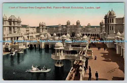 R776921 London Franco British Exhibition Court of Honour From Congress hall Vale