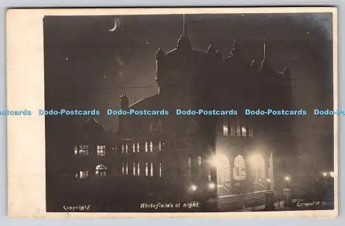 R776963 Whitefield at Night Ernest H Mills Lankester Echtfotoserie