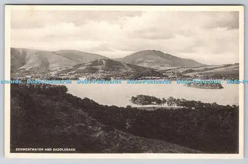 R776965 Postkarte Derwentwater und Saddleback