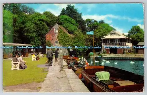 R776966 Christchurch The Old Mill Printed in Great Britain