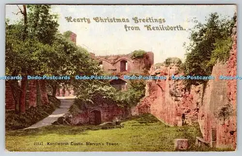 R774514 Kenilworth Castle Mervyn Tower Photochrom Co Ltd