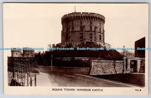 R775041 Windsor Castle Round Tower No 6 RP