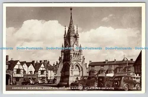 R775046 Stratford on Avon Rother Market American Memorial Fountain