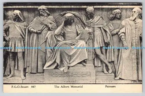 R775054 The Albert Memorial Painters F G O Stuart