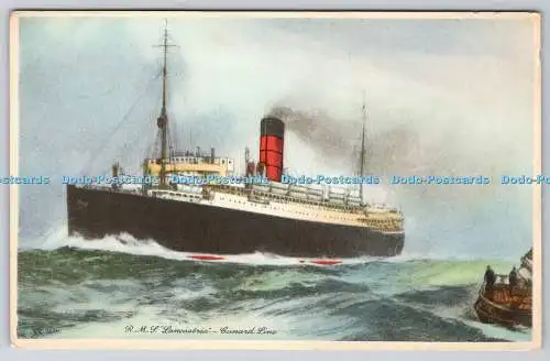 R775077 R M S Lancastria Cunard Line Jame Astley Southport