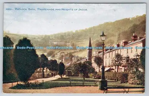 R775096 Matlock Bath Promenade and Heights of Jacob Photochrom Co Ltd Celesque S