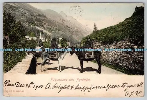 R775232 Paysannes de Pyrenees R and J D 1903