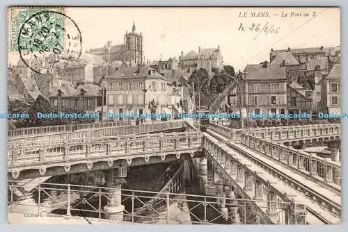 R775411 Le Mans Le Ponten X L Joniaux 1906