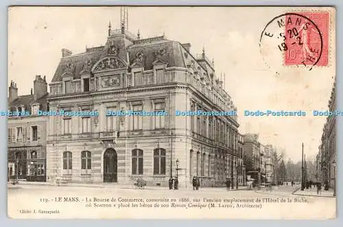 R775412 Le Mans La Bourse de Commerce Construite en 1886 sur l ancien Emplacemen