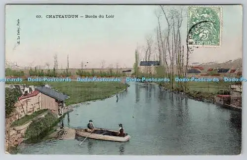 R775416 Chateaudun Bords du Loir E Le Deley 1907