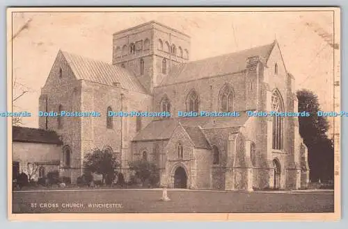 R775458 Winchester St Cross Kirche Postkarte