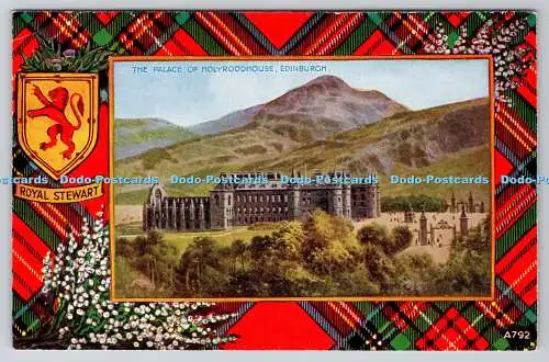 R775477 Edinburgh The Palace of Holyroodhouse Valentine and Sons Ltd Kunstfarbe