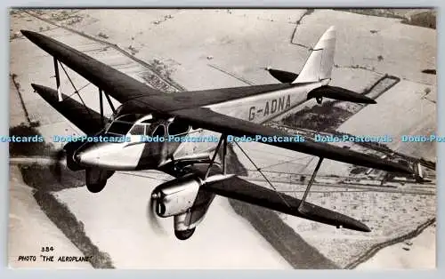 R775480 Flugzeug G Adna Real Photographs Co The Aeroplane