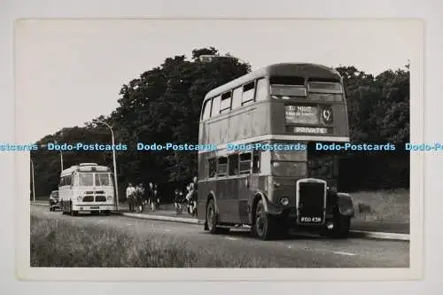 Bus C027532. Privat. KGU438. N. Rayfield. London. 1967. Altes Foto