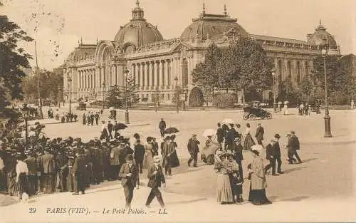 PC30220 Paris. Le Petit Palais. LL. Nr 29. 1911