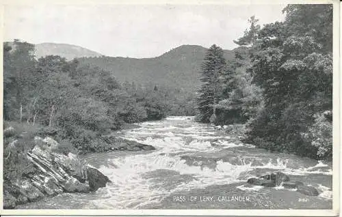 PC32727 Pass of Leny. Callander. Valentinstag. Silber. Nr 91521