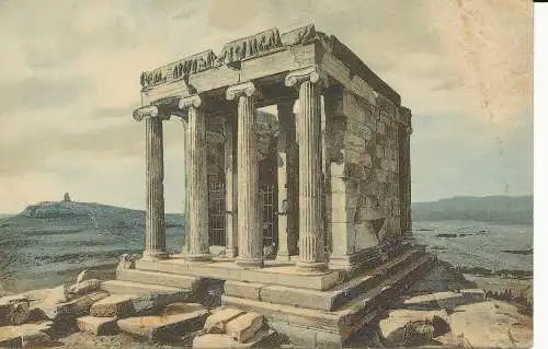 PC28152 Athenes. Temple de Victoire. Pallis und Cotzias. Nr 1