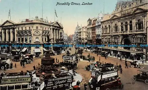 R062377 Piccadilly Circus. London. Valentine